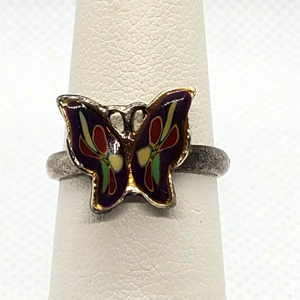 Adjustable Butterfly Ring
